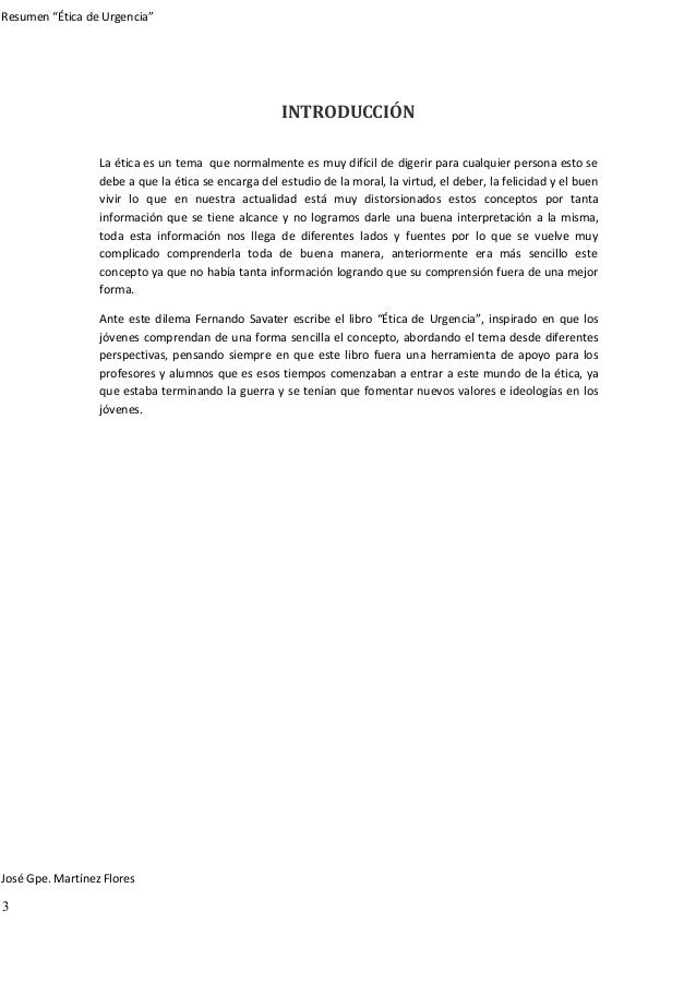 descargar libro etica de urgencia fernando savater